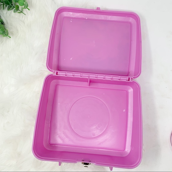 Vintage Minnie & Mickey Mouse Hard Lunch box Set - Picture 12 of 15